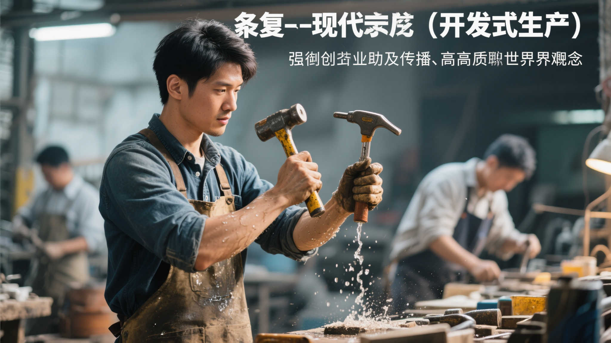 捧起工具挥洒汗水的不只是简单重复——现代