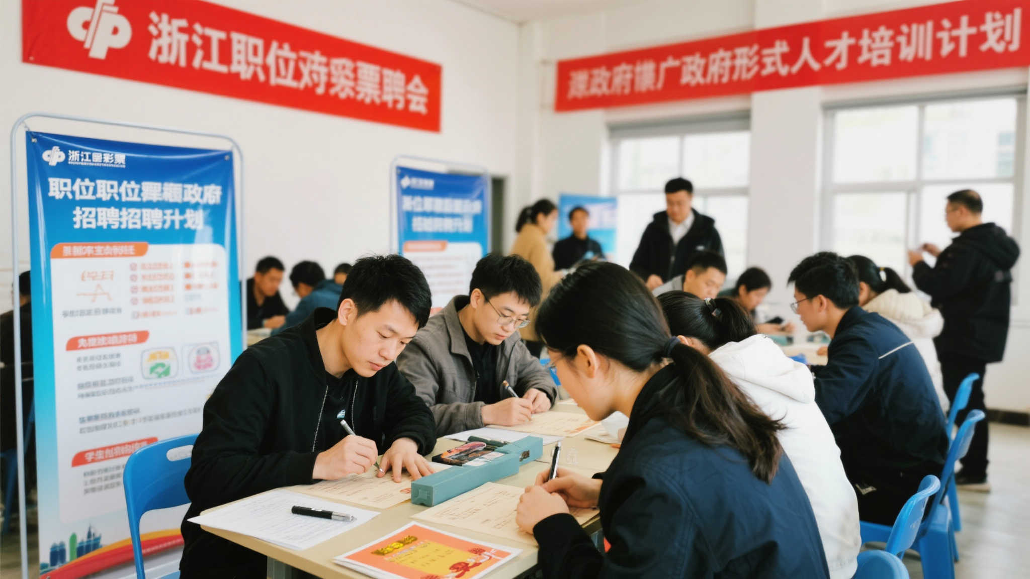为了让这些职位顺利对接到求职者手中，浙江