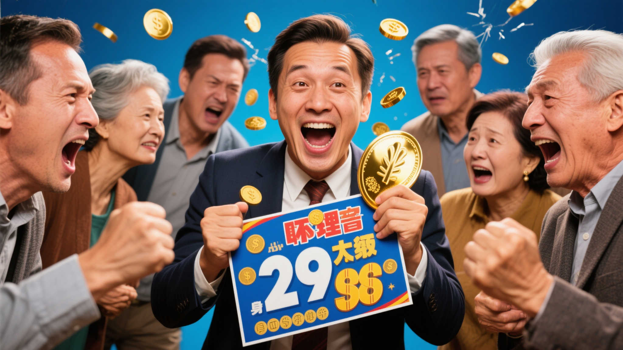 心理失衡导致冲突加剧
中奖后，得主往往