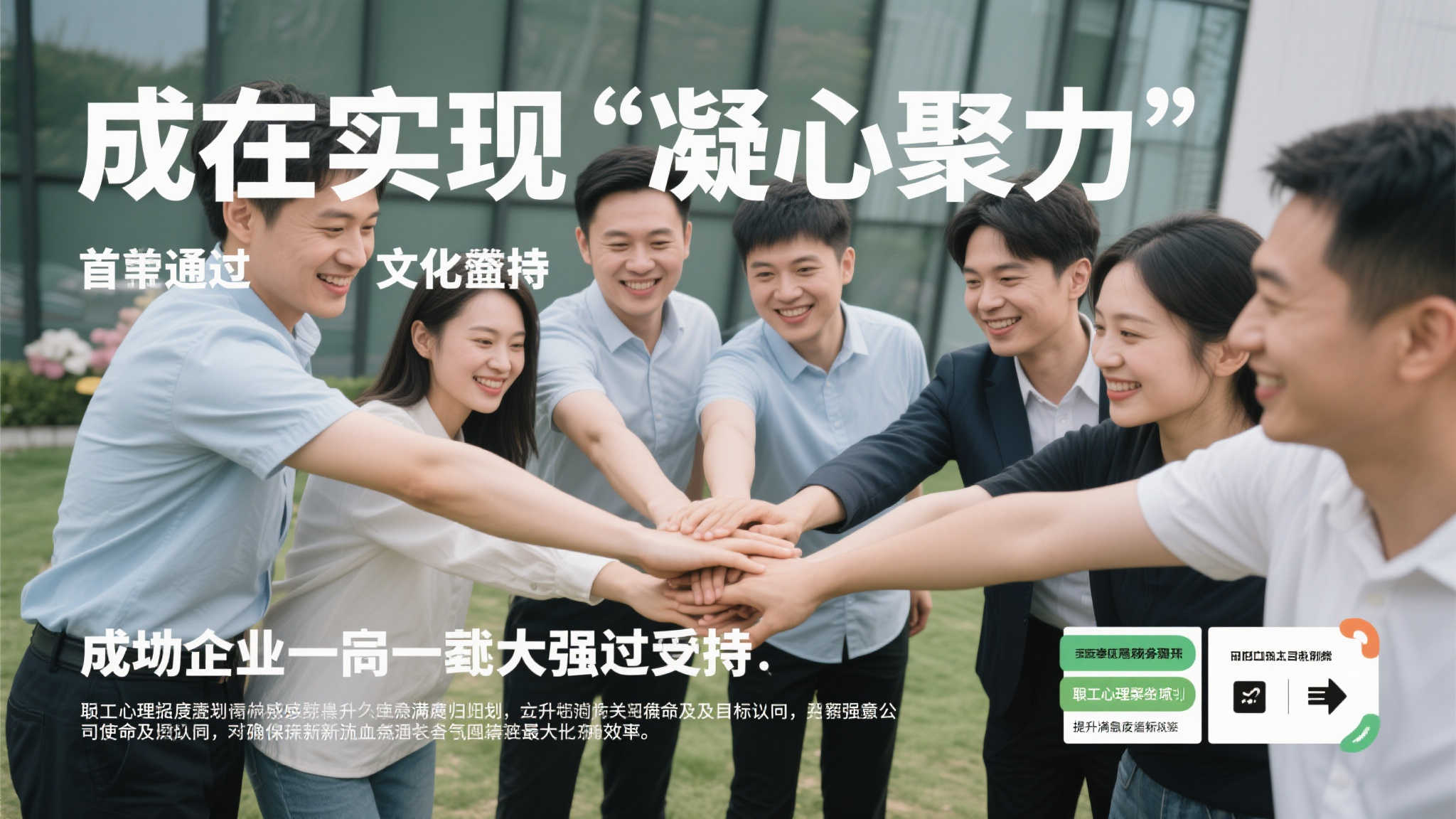 一个成功的企业离不开一个强大的团队支持。