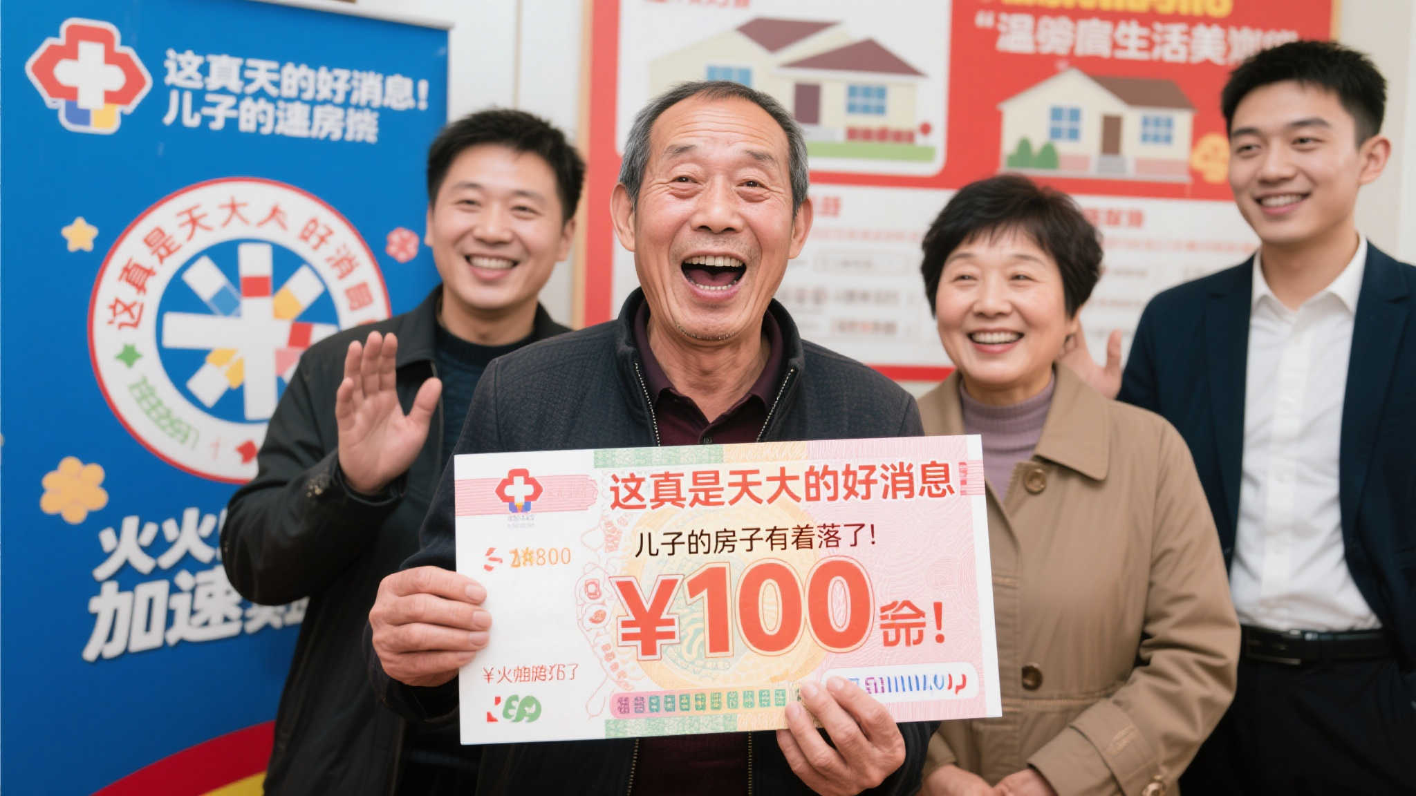 拿到奖金后，这位幸运儿第一时间选择了火速