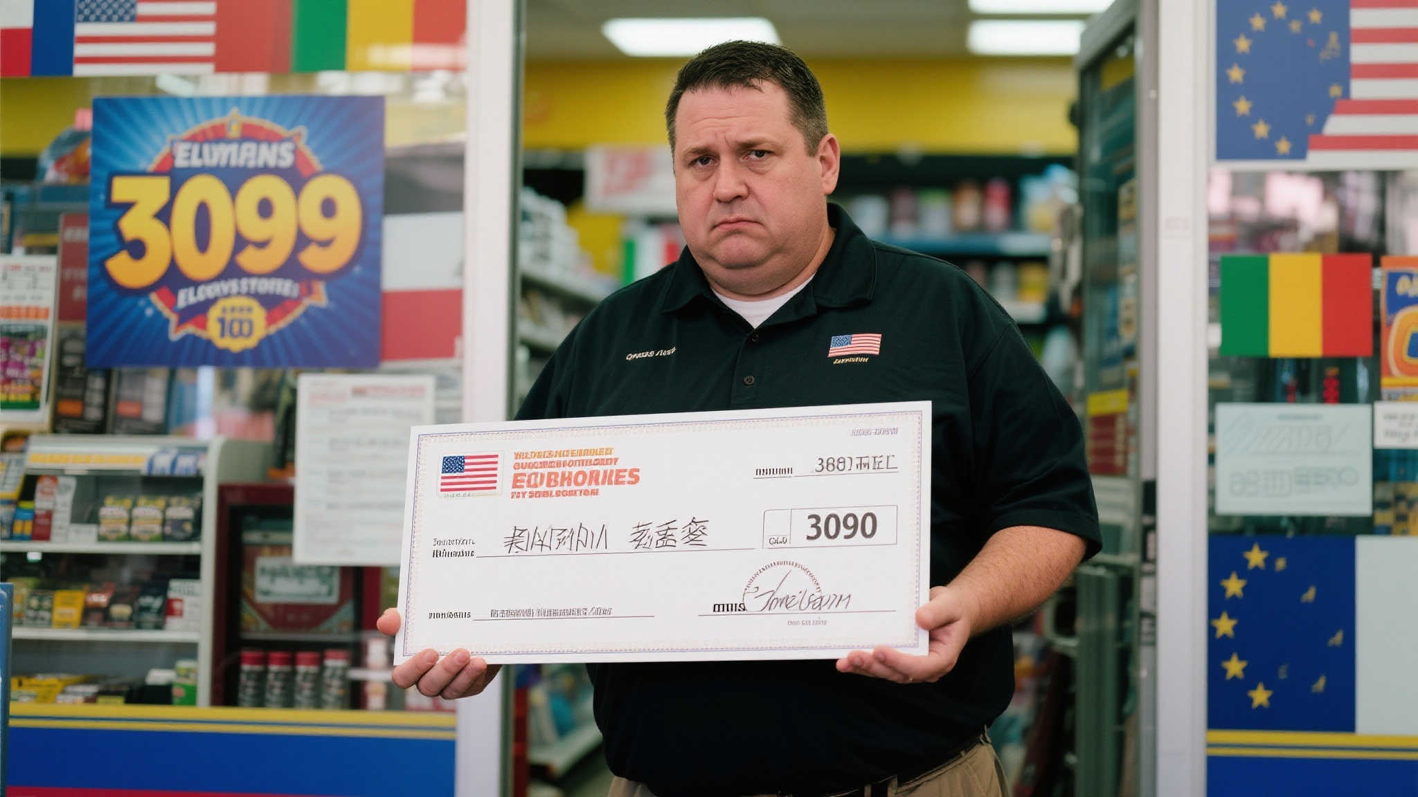 34亿彩票大奖两人共享 店长严守获奖者隐私