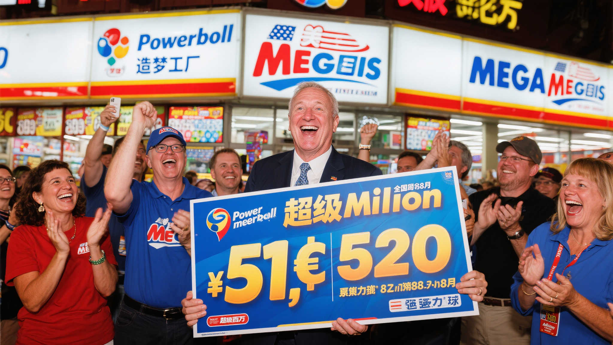 美国彩票再创奇迹:51亿超级大奖诞生,去年曾飙至138亿! 1. 美国彩市:巨奖频出的“造梦工厂”