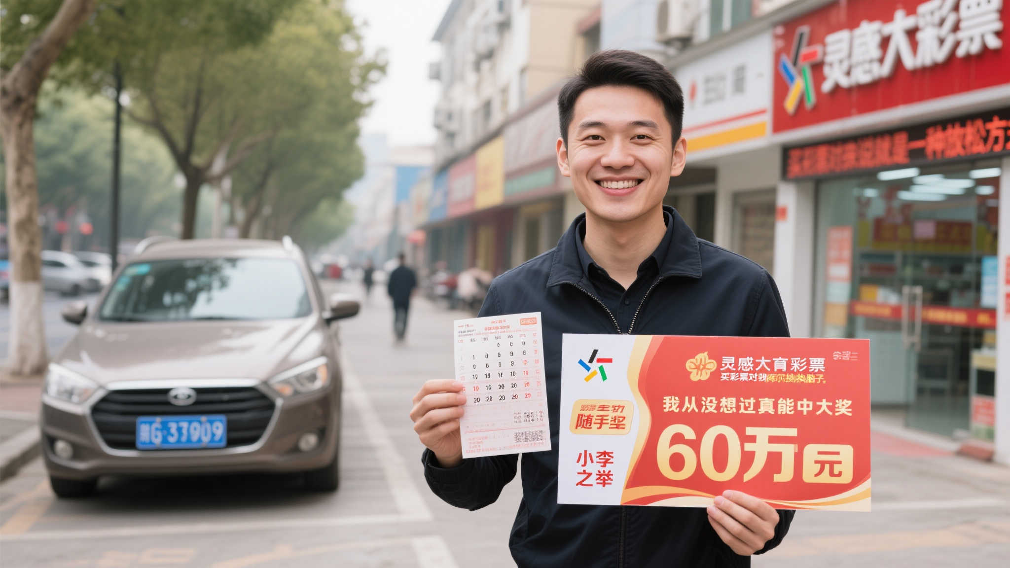 彩民突发灵感记车牌号,喜中体彩60万:买彩票只为娱乐 彩民突发灵感记车牌号,喜中体彩60万:买彩票只为娱乐