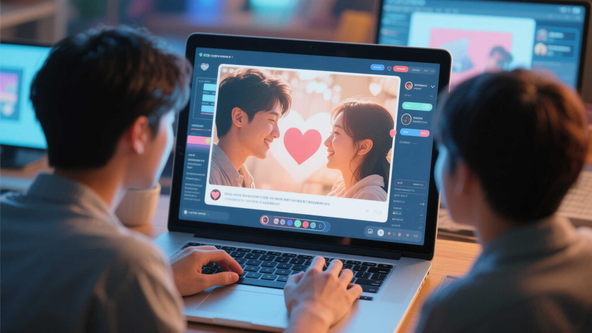 指尖跃动 真情流露 在数字化时代,人与人之间的情感交流已经不