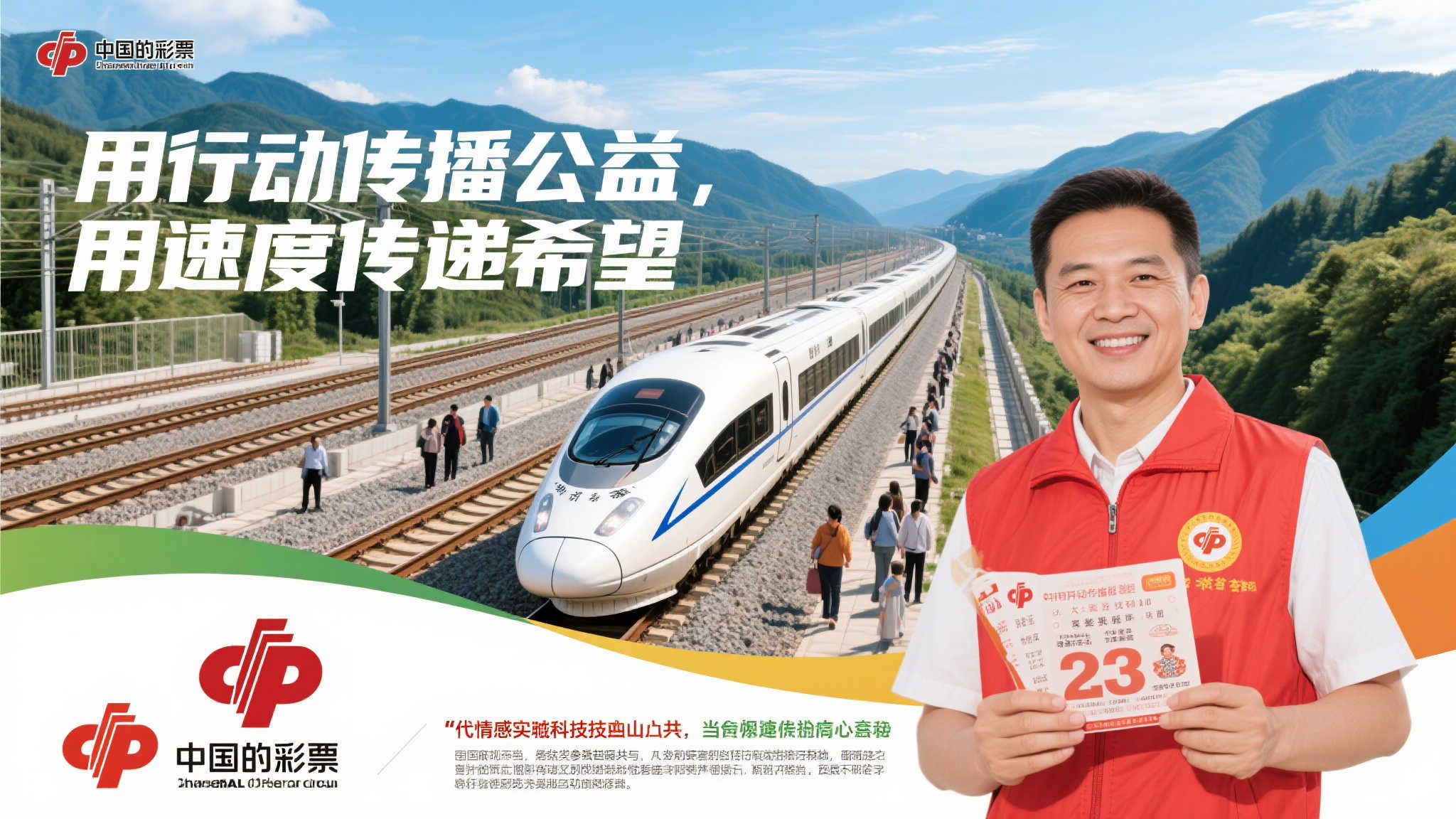 爱满旅途,福彩高铁温暖启航! 随着我国高速铁路网不断扩展,高铁已经成为