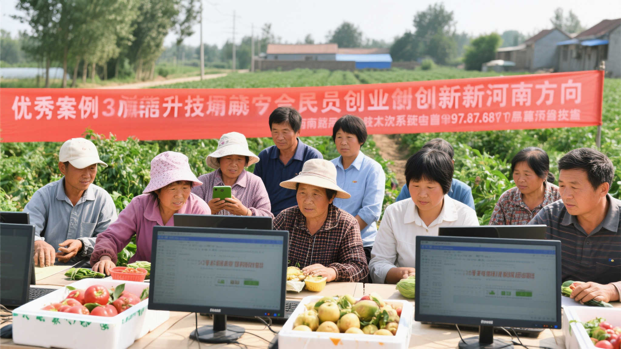 优秀案例可以佐证这样的成效。在河南某农村