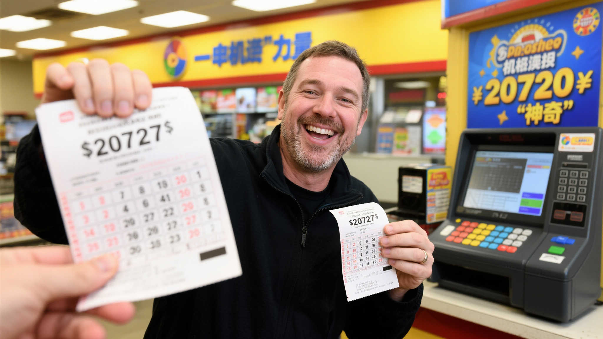 30元机选票意外斩获2072万大奖 30元机选票意外斩获2072万大奖