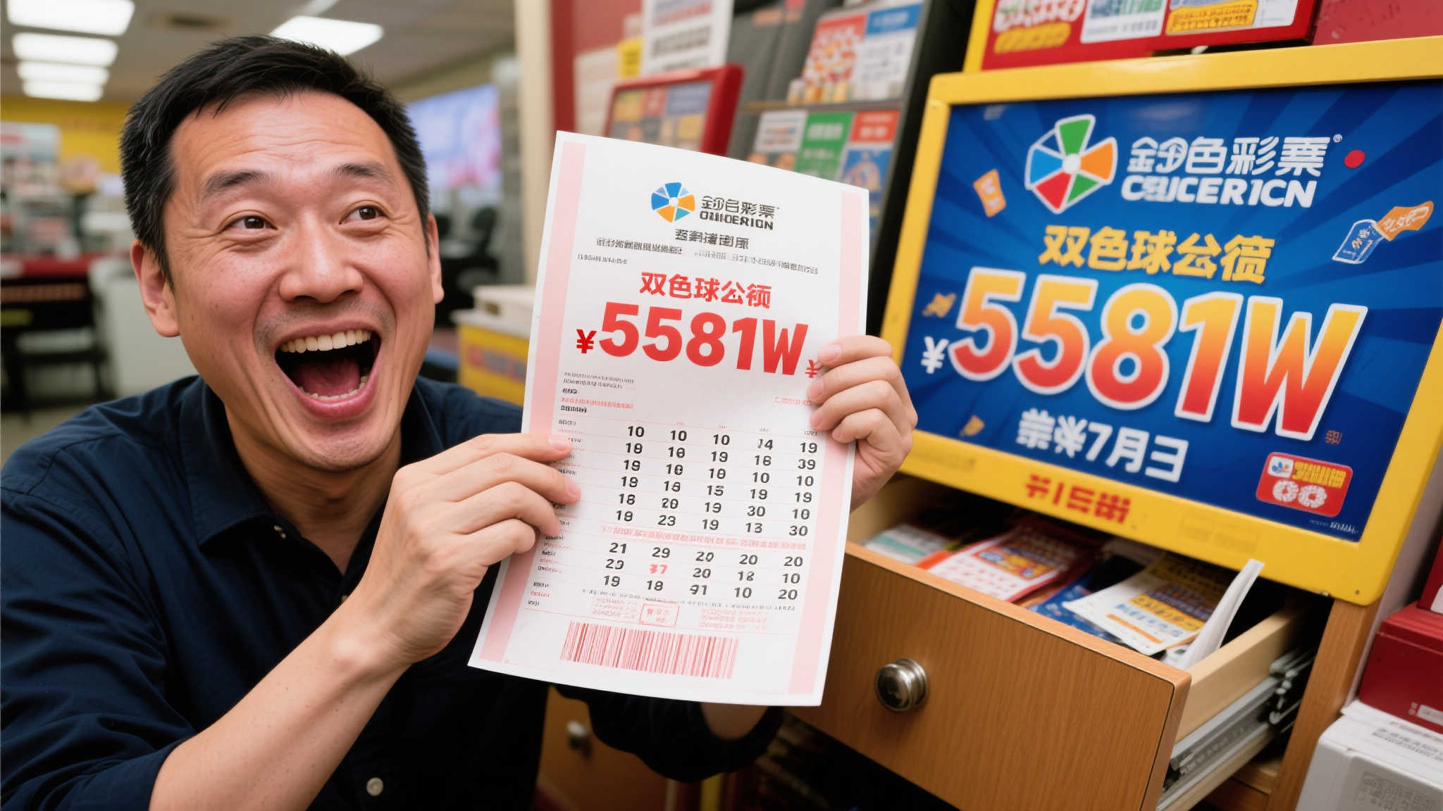 男子喜中双色球5581万,迟知一月后慷慨捐款100万-图 男子喜中双色球5581万,迟知一月后慷慨捐款100万-图