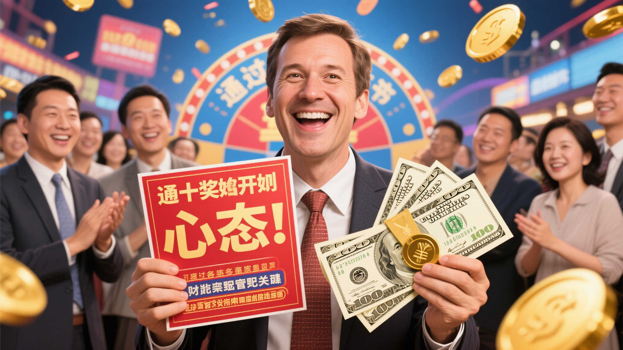 男子14元机选喜中双色球574万，家人提醒保持冷静