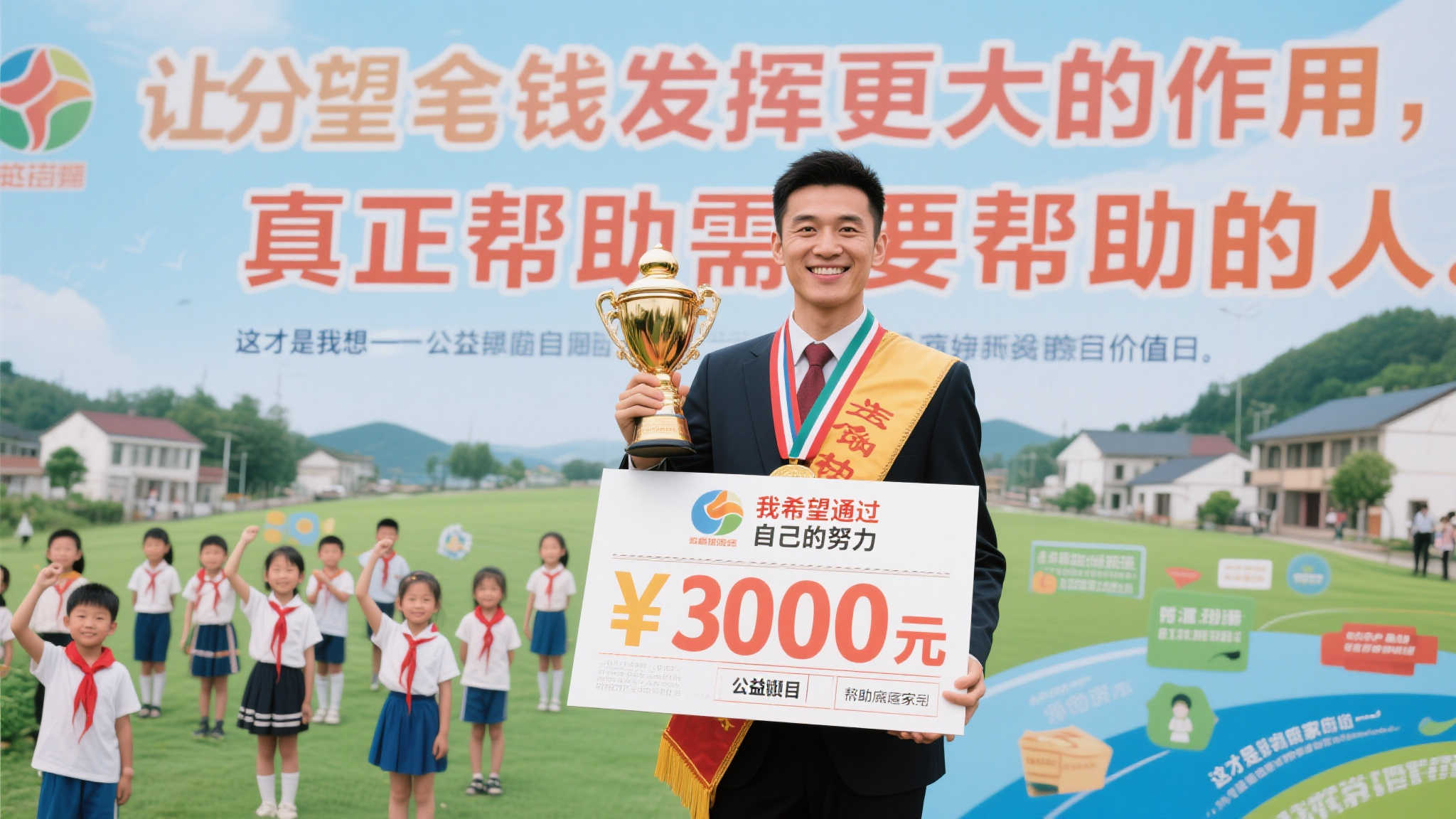 那么，他打算如何使用这笔巨额奖金呢？据透