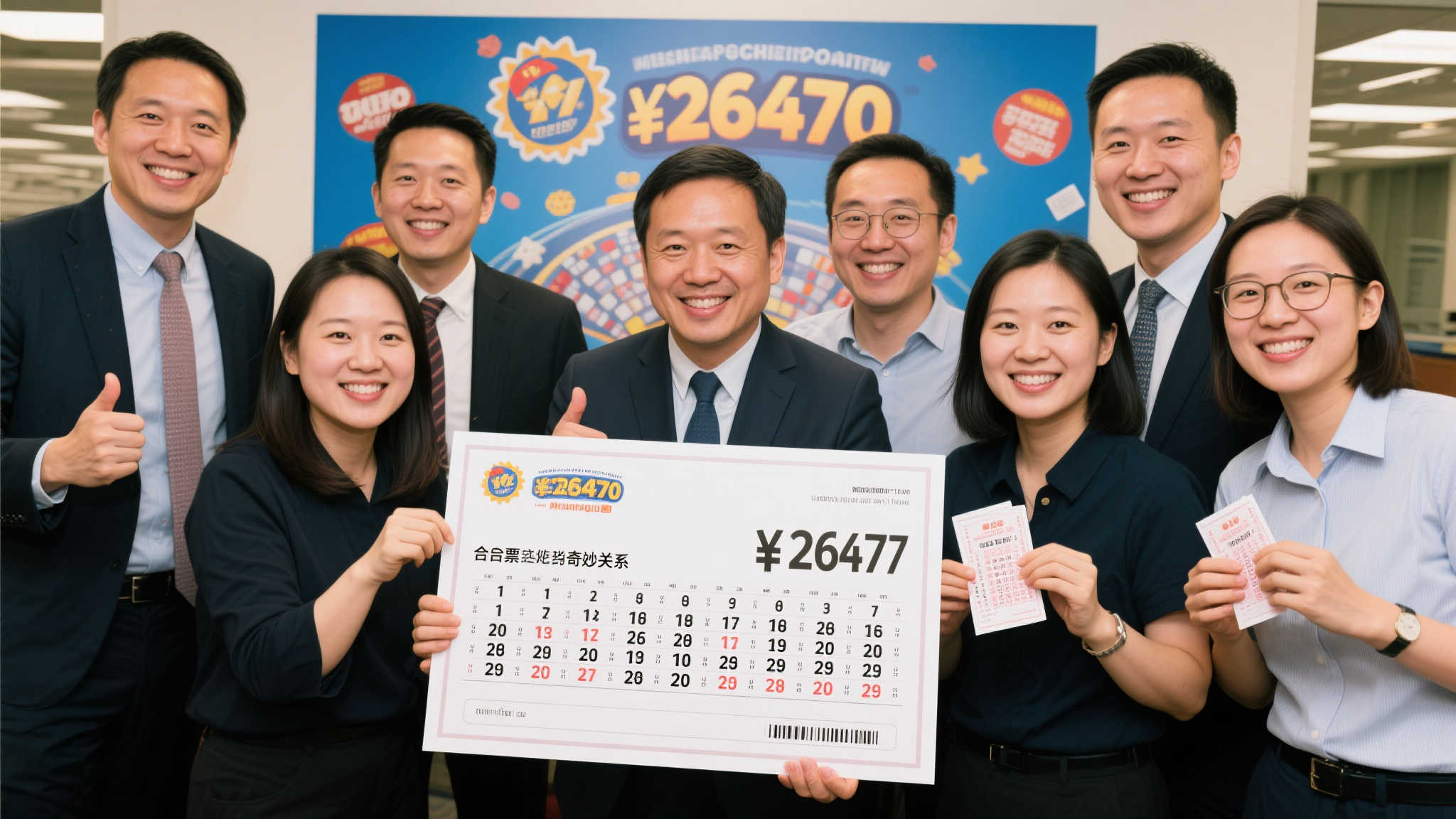 7同事合购彩票喜中2647万大奖,仍坚守岗位无人离职 7同事合购彩票喜中2647万大奖,仍坚守岗位无人离职