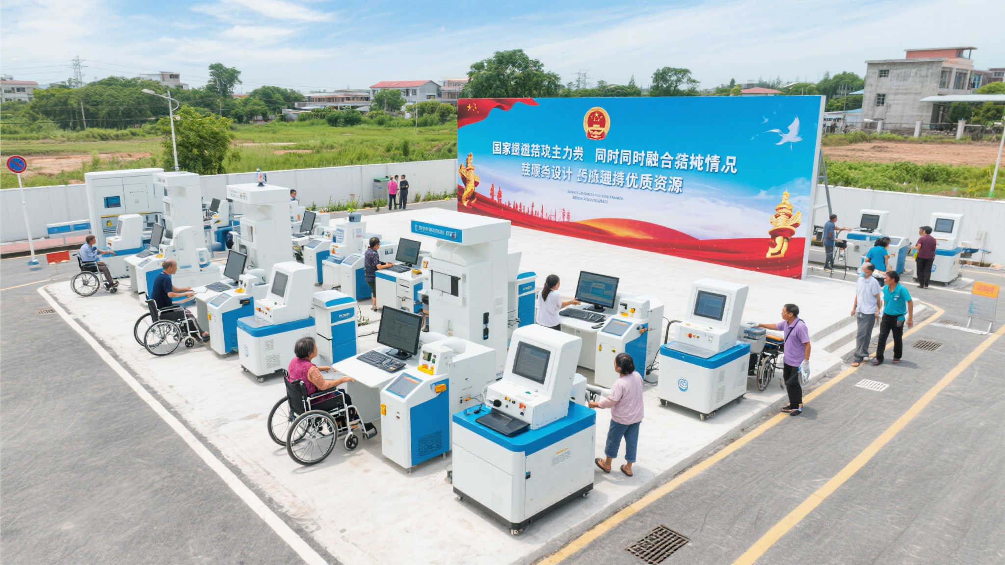 值得一提的是，这些基础设施和先进器械设备