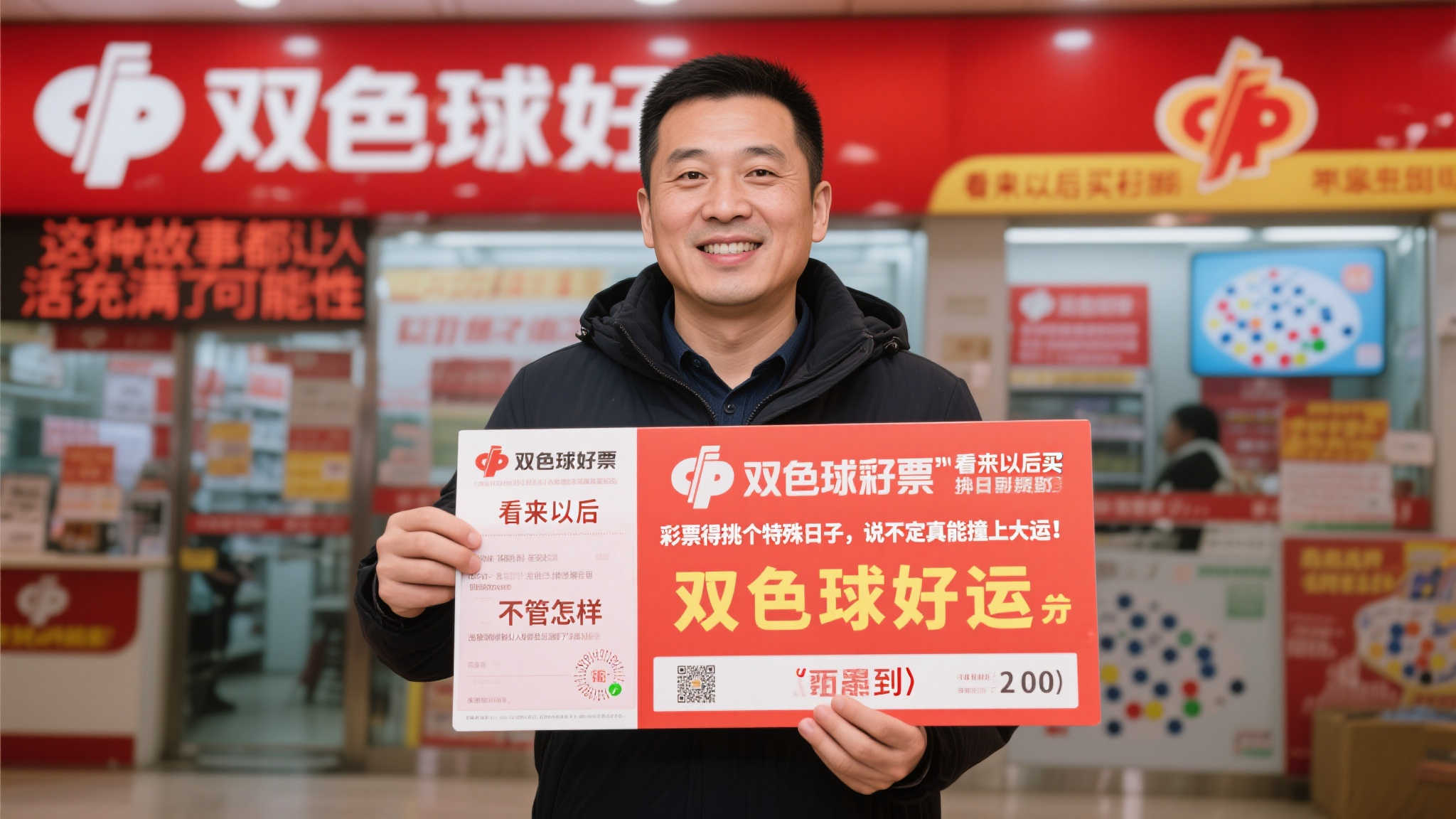 中年男子10元机选喜中双色球15万：生日惊喜降临！