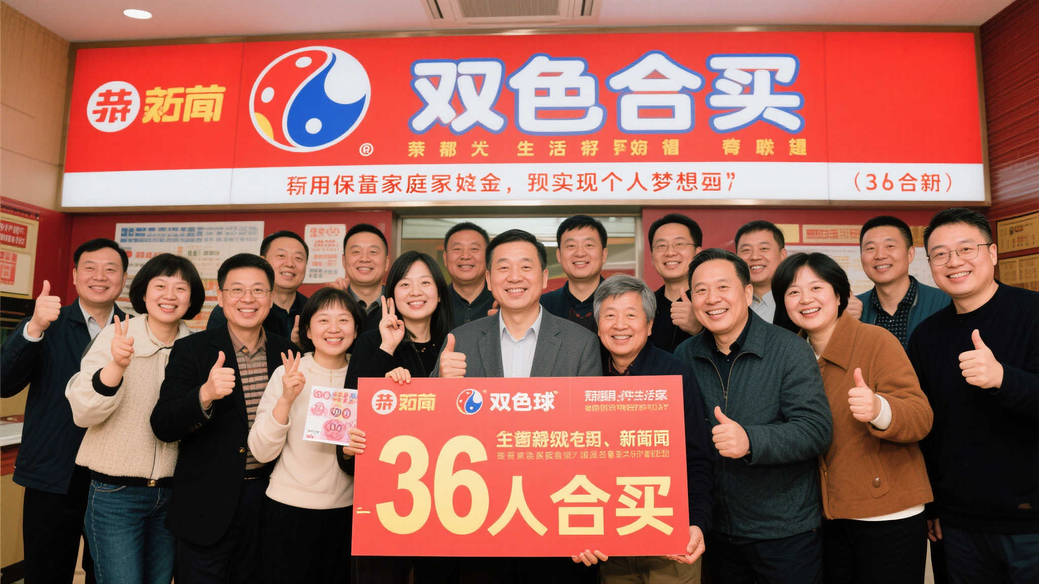 36人联手购彩双色球揽605万大奖，彩站老板兴奋彻夜难眠