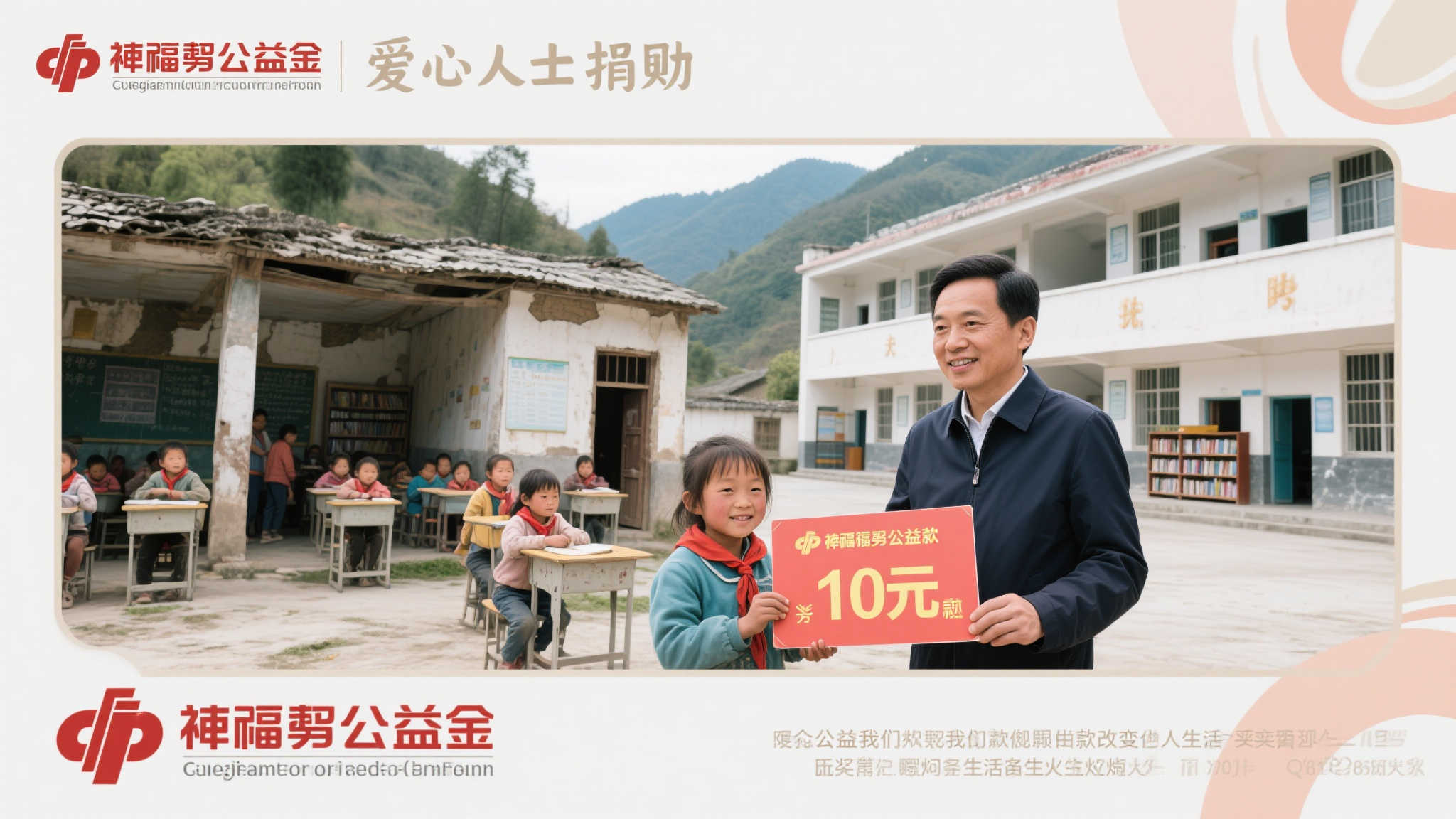 说到公益，我们不妨来看看类似捐款如何改变